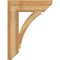 Ekena Millwork Thorton Slat Rough Sawn Bracket, Western Red Cedar, 6"W x 24"D x 32"H BKT06X24X32THR06RWR - alternate 4
